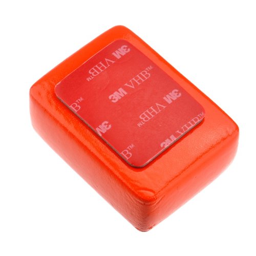 Goliton® Floaty Float Box Sponge with 3M Adhesive Anti Sink Compatible for GoPro HD Hero 1 / Hero 2 / Hero 3 / Hero 3+/Hero4 /Hero5 /4 Session/5 Session XiaoYI Xiaomi- Red