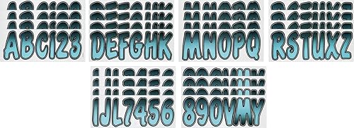 image for Hardline Products Series 200 Factory Matched 3-Inch Boat & PWC Registr