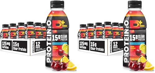 Image of Protein2o 15g Whey Protein Infused Water Plus Energy,Cherry Lemonade,16.9 oz Bottle,(Pack of 24)