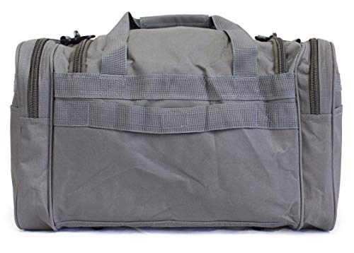 Nexpak 18" Tactical Duffle Military Molle Gear Shoulder Strap Range Bag Tf118 Gmg Gunmetal Grey #TOP5