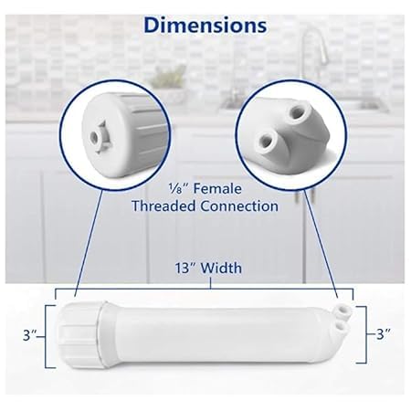 Image of Universal RO Spare Maintenance Kit with Membrane | Suitable for All Water Purifiers | White Water Purifier with RO Technology for Home (Service Kit)
