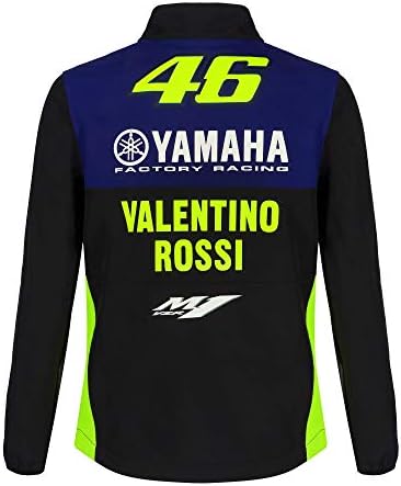 Valentino Rossi Men's Yamaha Dual-Racing Softshell Jacket : Amazon