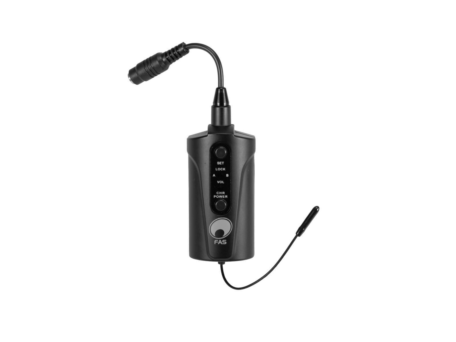 OMNITRONIC Set FAS TWO + 2 x BP + auricolare + microfono per chitarra acustica 660-690 MHz