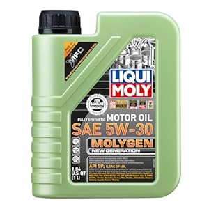 Liqui Moly 20226 Molygen New Generation 5W-30 Synthetic Motor Oil – 1 Liter