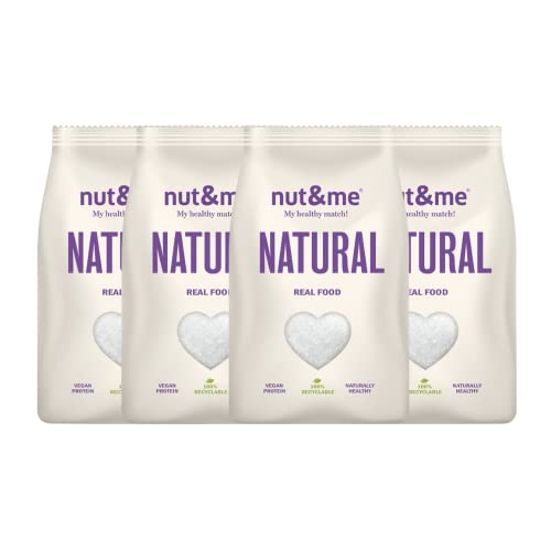 Eritritol 1,4 kg nut&me | Edulcorante natural | Cero calorías | 100% natural| Sin conservantes ni aditivos | Sin gluten | Pack 4 x 350 gr