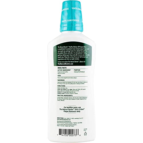 The Natural Dentist Healthy Balance All Purpose Rinse 16.9 Oz (Pack Of 2) #TOP1