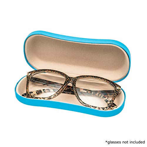 Image of Noble Hard Shell Glasses Case - Protective Eyeglass Case for Glasses with Microfiber Cleaning Cloth and Pouch