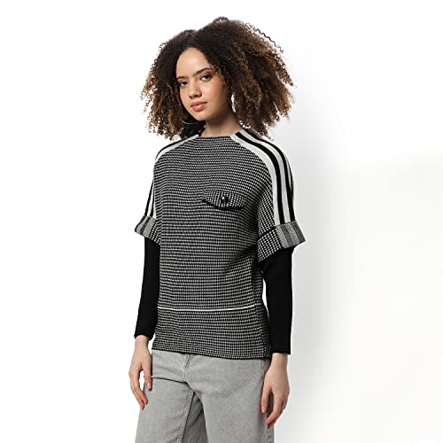 Image of PINACOLADA Women's Zip-Front Hoodie with Contrast Drawstring for Casual Wear | Hooded Neck | Long Sleeve | Zipper Closure | Cotton Sweatshirt Crafted with Comfort Fit for Everyday Wear