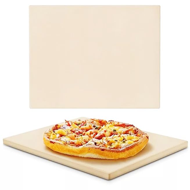 Opiniones y reviews de Piedras para pizza - los preferidos. 38 Piedra para Pizza, Piedra para Hornear, Piedra para Pizza para Horno, Hecha de Cordierita, 11,80 X 14,96 Pulgadas, para Galletas, Pan y Bizcochos