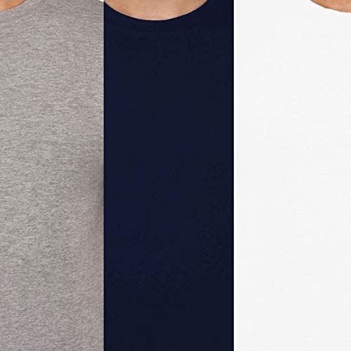 Image of Solid Men Half Sleeve Round Neck T-Shirt (Pack of 3)