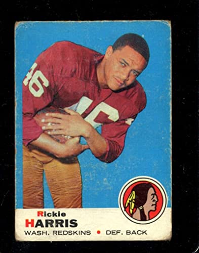 1969 Topps Regular Football card23 Rickie Harris of the Washington Redskins Grade Good