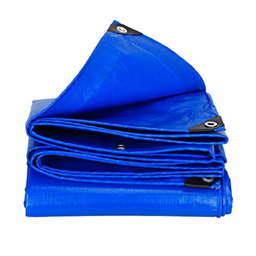 Outdoor Tarpaulin Outdoor Tarpaulin Waterproof Plastic Polythene Sheeting Winter Car Garden Furniture Outdoor Bike Stand Cover Light Blue Soft Windproof Moistureproof UV Protection tent light tarp Mul
