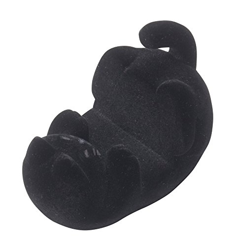 Decole Cat Imaged Smart Phone Stand Black