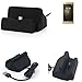 Produktbild K-S-Trade Dockinsgstation für Sony Xperia L2 Dual-SIM Ladestation Dock Ladegerät Docking Station inkl. USB Typ C Kabel schwarz