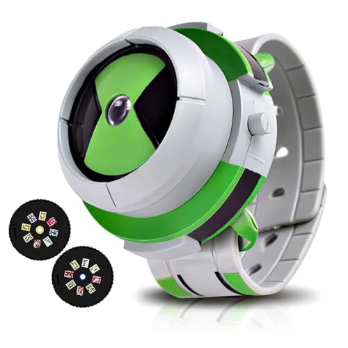 RNPKZ - RNPKZ Ben Omnitrix Watch, Kids Projection Watch, Children's Projection Watchs with Action Figure Model, Ben10 Watchs Omnitrix Toys, Ben 10Watch Christmas Birthday Gifts for Children Boys Girls - -11%