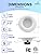 6 Pack 6 Inch LED Recessed Lighting with Night Light, Dimmable Can Lights with Baffle Trim, 9W=85W, 5000K Daylight, 700LM Retrofit Downlight, CRI 90, Damp Rated, IC Rated & ETL Certified