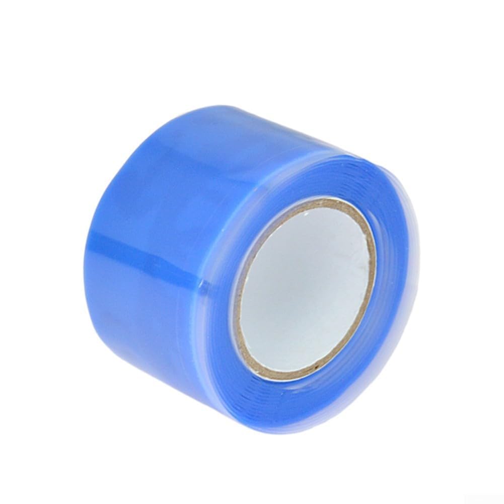 Nvarupc Blue Flexible Silicone Grip Tape For Kayak, Canoe, Dragon Boat Paddles, Waterproof, Shockproof, Boat Accessories,