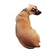 Greatangle-UK Cuscino per cani di simulazione 3D Shapi dalmata Husky peluche cuscino ufficio sonnellare casa lavabile cuscino