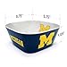 YouTheFan NCAA Michigan Wolverines Large Party Bowl