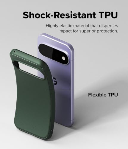 Image of Ringke for Google Pixel 11 Case [Onyx Dark Green] | Feels Good in The Hand, Oil & Dirt Resistant, Enhanced Camera Lens Protection, Comfortable Grip, Non-Slip