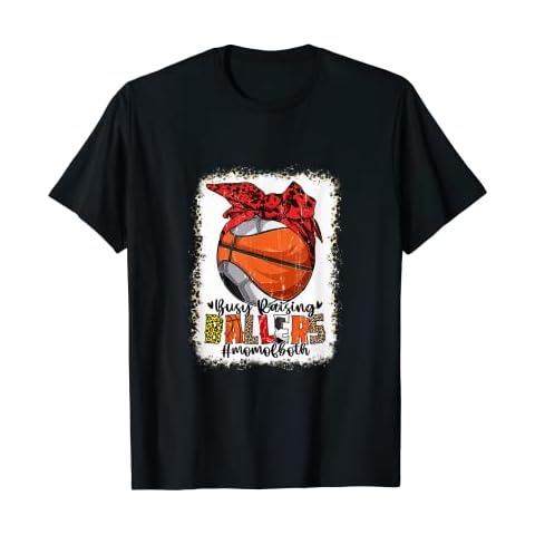 Mom Of Both Basketball Soccer Busy Raising Ballers Cover