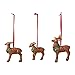 Produktbild Villeroy & Boch Nostalgic Ornamente Hirsch Familie, Set 3tlg, weiß, 7x6cm 14-8331-6688 bunt