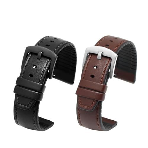 Bracelet silicone compatible Armani AR1970 2447 60013 Huawei 22mm