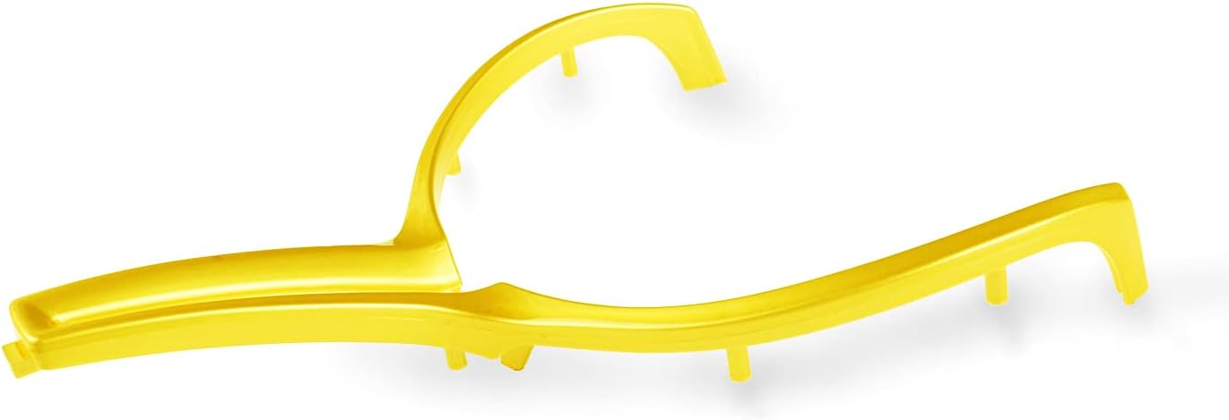 SANRILY 1Pcs Premium ABS Plastic Car Steering Wheel Interior Decoration Accessories Steering Wheel Y-Shape Trim Replacement Cover for BMW M Series 2016-2018 M2 F87 M3 F80 M4 F82 M5 F10 X5M F15-Yellow