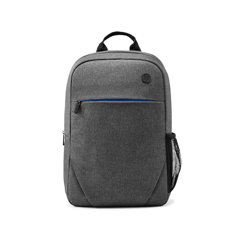 HP Prelude Laptoprucksack 15,6 Zoll – wasserabweisend, leicht & robust – Notebook Rucksack für Reisen, Business, Schule & Uni – gepolstert, mit Trolley-Gurt & Zubehörfächern – Grau