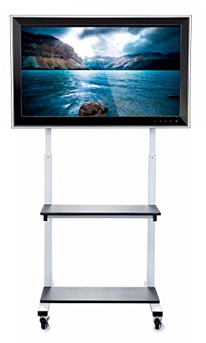 Luxor CLCD Flat Panel Tv Cart, Crank-Adjustable thumb #2