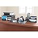 Rolodex 1734648 an Elegant Warm Metropolitan Look. Desk Organizer, Mahogany