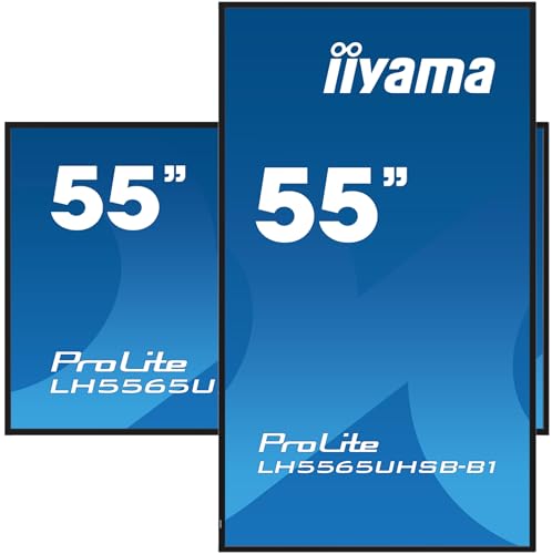 iiyama ProLite LH5565UHSB B1 Classe de diagonale 55 54.6 visualisable écran LCD rétro éclairé par LED signalisation numérique Android 4K UHD 3840 x 2160 - vue 6