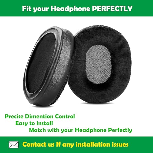 Almohadillas de Velour para Reemplazo de Auriculares Mixcder E7 miniatura 3
