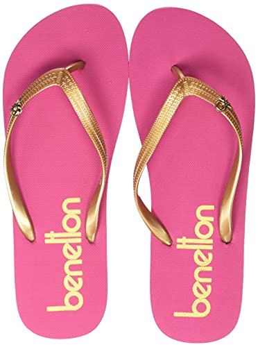 United Colors of Benetton Womens Fushia Slipper (21P8CFFPL854I) (B08SK21YXG) Amazon Price History, Amazon Price Tracker