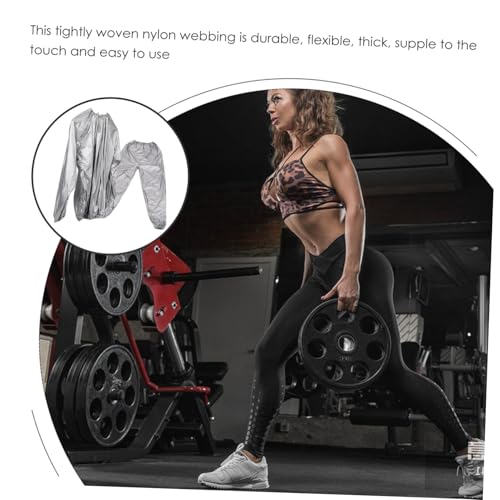 Traje de sauna para gimnasio y casa con ajuste cómodo unisex 8