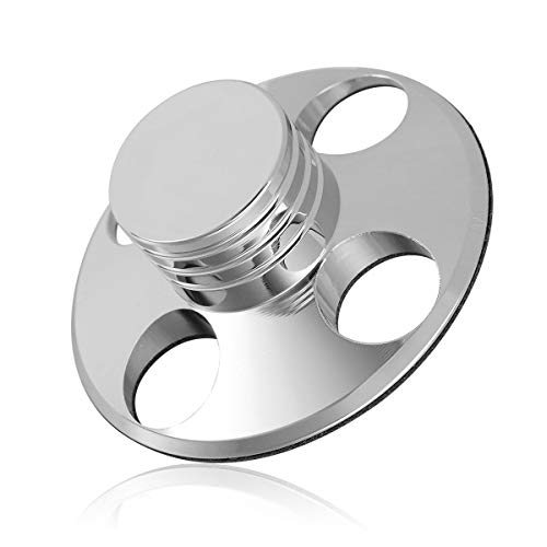 Stabilisateur vinyle DollaTek 320g argent pour corriger vos disques