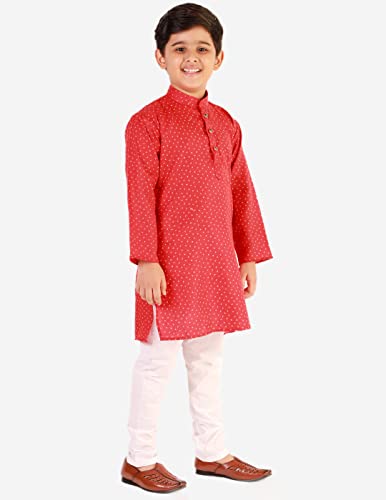 Image of Pro Ethnic Style Developer Boys Kurta Pajama Set | Traditional Ethnic Wear| Cotton | Striped | (S-182)