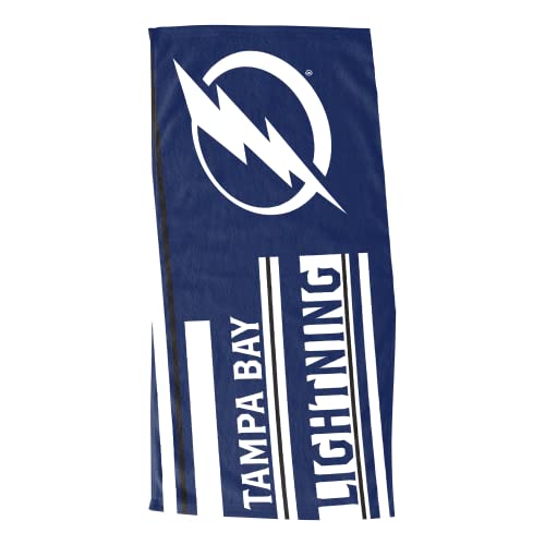 Northwest NHL Tampa Bay Lightning Unisex-Youth Hooded Youth Beach Towel, 21" x 51", Liner