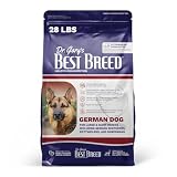 Best Breed Dr. Gary's German Dog Diet – Dry Dog Food for German Shepherds & Large Breeds, Veterinarian-Formulated for Digestive & Skin Health (28 lb Bag)