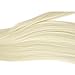 SEIKEA Wrap Around Ponytail Straight Hair Extension Clip in 28 Inch Synthetic Hairpiece - Bleach Blonde