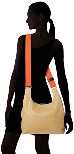 Image of Orla Kiely Embossed Flower Leather Midi Sling Bag