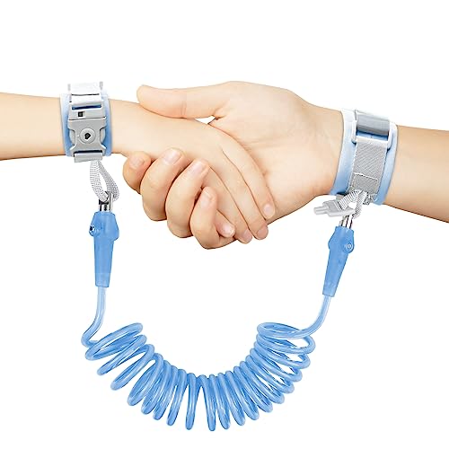 Relota Cinturon Anti-Perdida Correa de Seguridad para Niños 2M, Rotación de 360 Grados Pulsera...