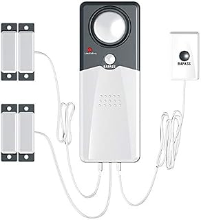 Techko S189 Ultra Slim Safe Pool Alarm, Gray