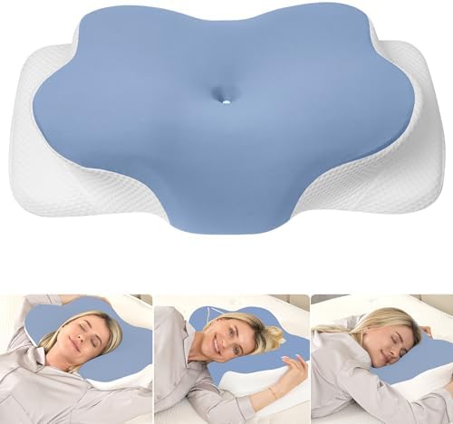 MULISOFT Almohada Cervicales y Cuello, Almohada Cervical de Espum...