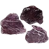 Cabilock Natürliches Violettes Glimmer Rohmaterial 100g Geologische Probe für Lehrzwecke Isolierend Temperaturbeständig Selbstgemacht Mineral