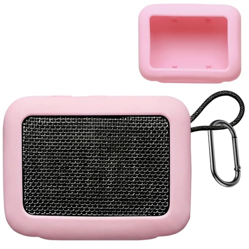 [SHIKELGNA] �P�[�X For JBL GO5 �p �V���R���f�ސ� ���[�P�[�X �֗� ���s �y�� �L�Y�h�~ �h�o �h�k �y�ʏ��^ �ی�P�[�X �����h�~ �T�E���h�s�[�c �V���b�N�X �S�ʕی�J�o�[(�s���N)