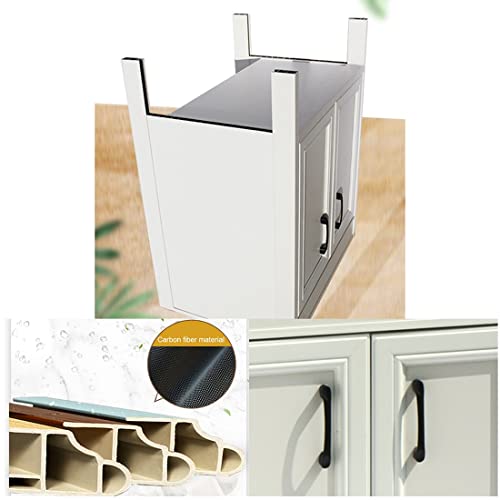 Mobile Lavanderia con Rubinetto e lavello in Acciaio Inox, 1 vano portaoggetti, postazione per Lavaggio Mani per ripostiglio, Cucina, Bagno (Dimensioni: C)