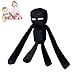 45cm / 18inch Lenth Minecra_ft Muñeco de Peluche, Juguete de Personaje de Ender-Man Suave y cómodo