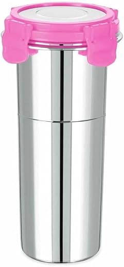 OrderIQ Stainless Steel Tumbler for Traveling & Tiffin for Coffee, Tea, Beer, Milk, Lassi, Butter Milk Glass Tumbler with ...