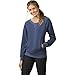 prAna Women's Silverspring top, Heather Grey, Large